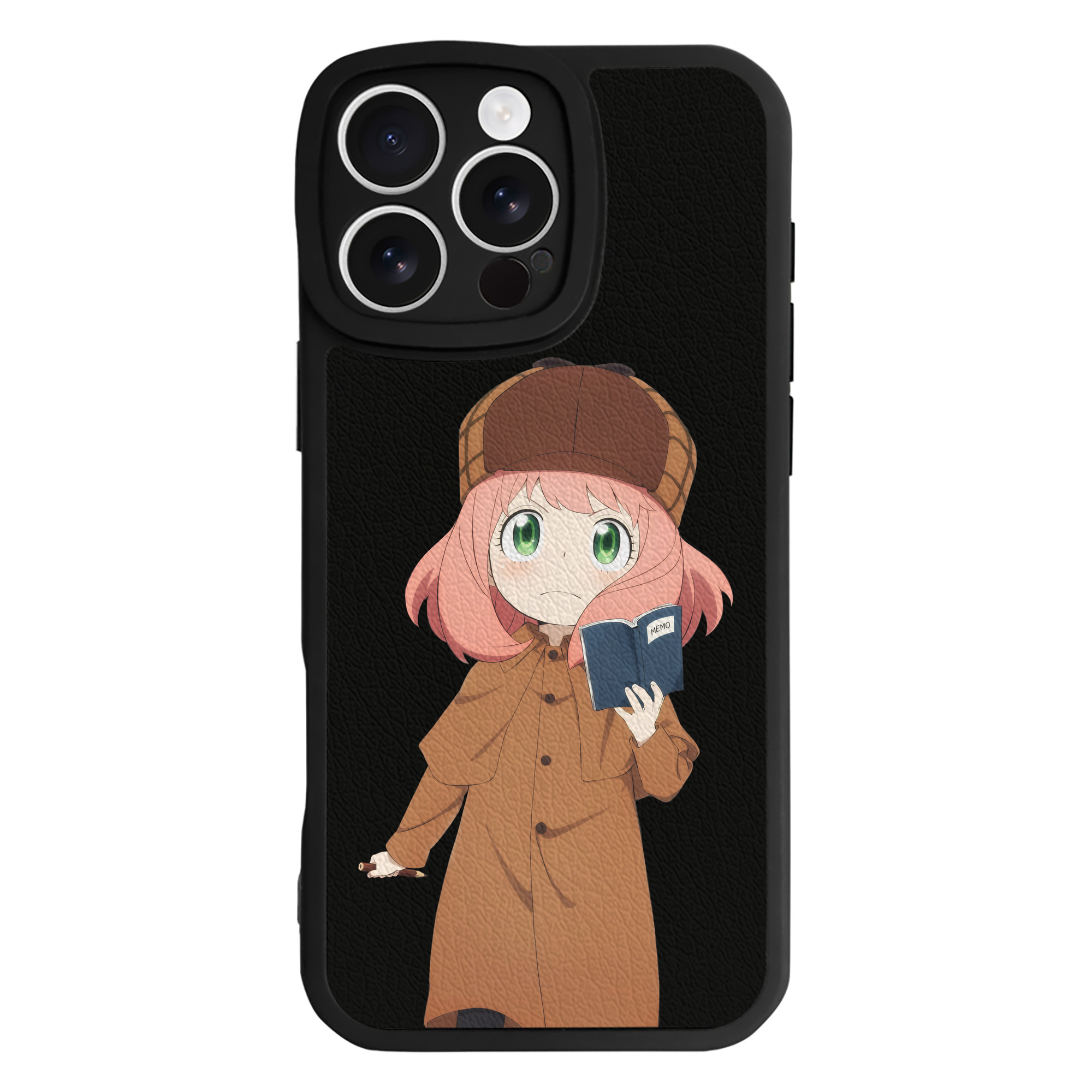 （画像用） SPY×FAMILY间谍家家酒 【iPhone 16シリーズ対応】シリコンスマホケース（レザー調） 材質：シリコン